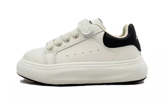 Кроссовки Kappa Kids Kids Lifestyle Shoes Kids Low-top Beige/Black, бежевый/черный