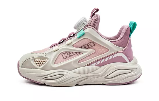 Кроссовки Kappa Kids Kids Lifestyle Shoes Kids Low-top Beige/Pink, розовый