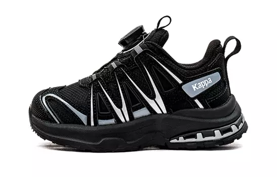 Кроссовки Kappa Kids Kids Lifestyle Shoes Kids Low-top Black, черный