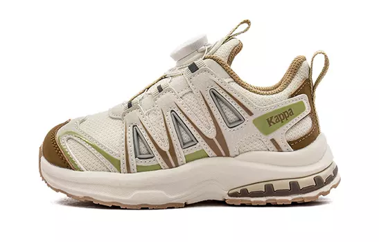 Кроссовки Kappa Kids Kids Lifestyle Shoes Kids Low-top Beige, бежевый