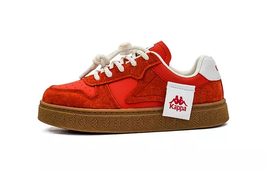 Кроссовки Kappa Kids Kids Skateboarding Shoes Kids Low-top, цвет Orange