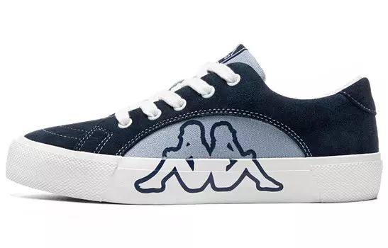 Кроссовки Kappa Skateboarding Shoes Unisex Low-top White, синий