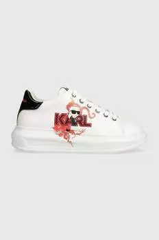 Кроссовки KAPRI CNY Karl Lagerfeld, белый
