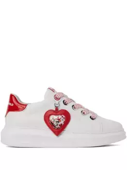 Кроссовки Kapri Valentine KARL LAGERFELD, белый