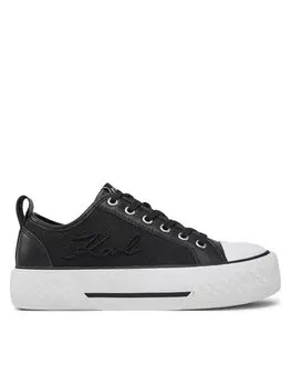 Кроссовки KARL LAGERFELD Bambas Kampus Max III KL60611F, черный