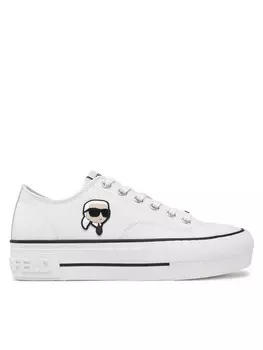 Кроссовки KARL LAGERFELD Bambas Kampus Max KL60425T, белый