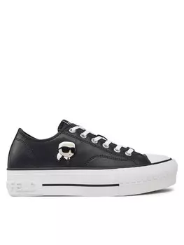 Кроссовки KARL LAGERFELD Bambas Kampus Max KL60425T, черный