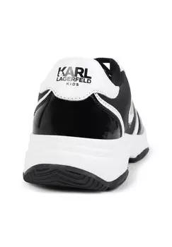 Кроссовки KARL LAGERFELD KIDS, черный