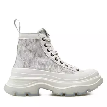 Кроссовки KARL LAGERFELD KL42959G White Lthr/Textile 411, белый