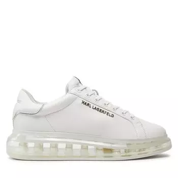 Кроссовки KARL LAGERFELD KL52625A White Textured Lthr Mono 11W, белый