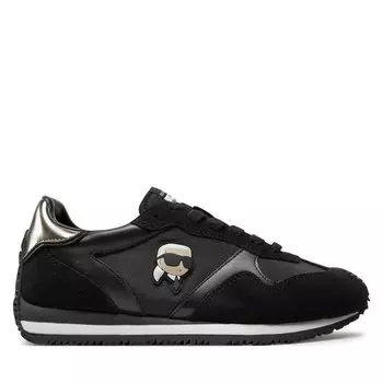 Кроссовки KARL LAGERFELD KL63930N Black Lthr/Textile 400, черный