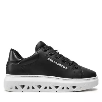 Кроссовки KARL LAGERFELD KL64519 Black Lthr 000, черный