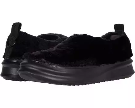 Кроссовки Karl Lagerfeld Paris Quilted Furry Lined Slipper Sneaker, черный