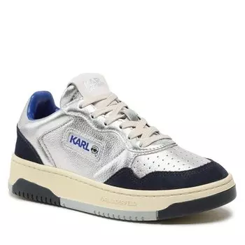 Кроссовки KARL LAGERFELD, серебро