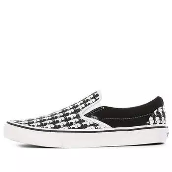 Кроссовки karl lagerfeld x classic slip-on 'true white' Vans, черный