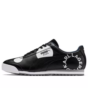 Кроссовки karl lagerfeld x roma 'polka dot' Puma, черный