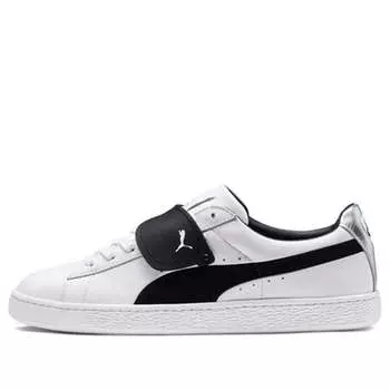 Кроссовки karl lagerfeld x suede 'white' Puma, черный