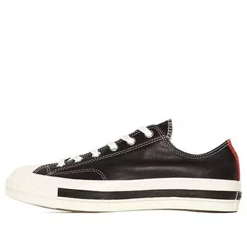 Кроссовки kasina x chuck 70 ox 'black fiery red' Converse, черный
