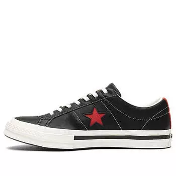 Кроссовки kasina x one star ox 'black fiery red' Converse, черный