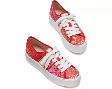 Кроссовки Kate Spade New York Serve Bandana Patchwork, разноцветный