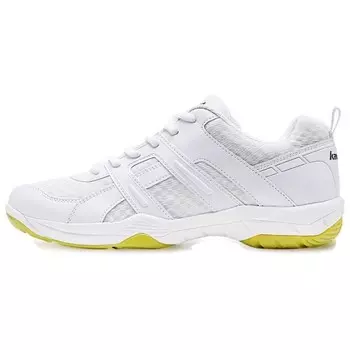 Кроссовки Kawasaki Badminton Shoes Unisex Low-top White/Turquoise, белый/черный