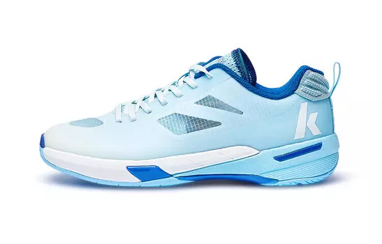 Кроссовки Kawasaki Badminton Shoes Unisex Low-top Blue/White, синий