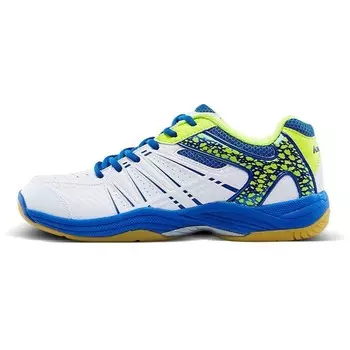 Кроссовки Kawasaki Badminton Shoes Unisex Low-top White/Blue, белый/синий