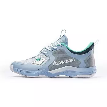 Кроссовки Kawasaki Badminton Shoes Unisex Mid-top, голубой