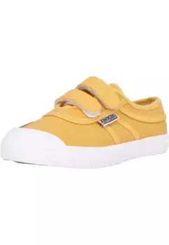 Кроссовки Kawasaki "Original", на застежке-липучке, желтый