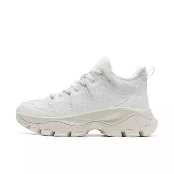 Кроссовки Kawayuki Lifestyle женская с высоким берцем Sail белого цвета Xtep, цвет Sail White