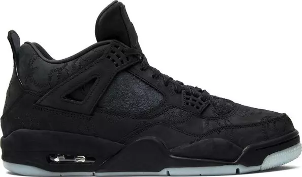 Кроссовки KAWS x Air Jordan 4 Retro Black, черный