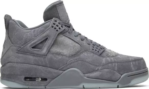 Кроссовки KAWS x Air Jordan 4 Retro Cool Grey, серый