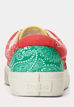 Кроссовки KEATON BANDANNA-PRINT CANVAS SNEAKER Ralph Lauren, разноцветный