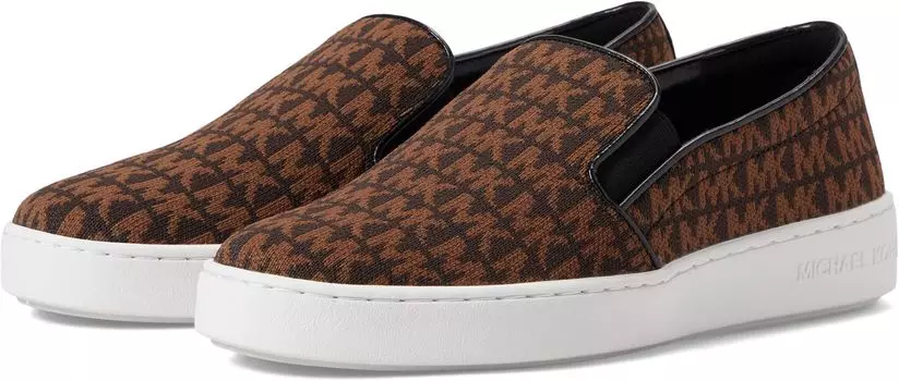 Кроссовки Keaton Knit Slip-On MICHAEL Michael Kors, коричневый
