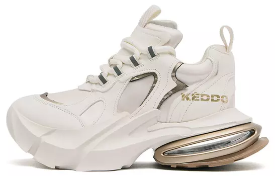 Кроссовки KEDDO Chunky Sneakers Unisex Low-top, серый