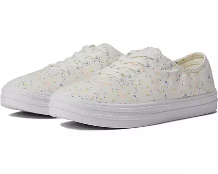 Кроссовки Keds Breezie Confetti Canvas, цвет White/Multi