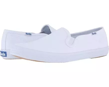 Кроссовки Keds Champion Slip On, цвет White Canvas