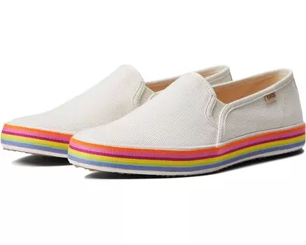 Кроссовки Keds Double Decker KS Canvas/Webbing, цвет Snow White