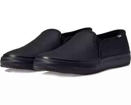 Кроссовки Keds Double Decker Slip On, цвет Black/Black