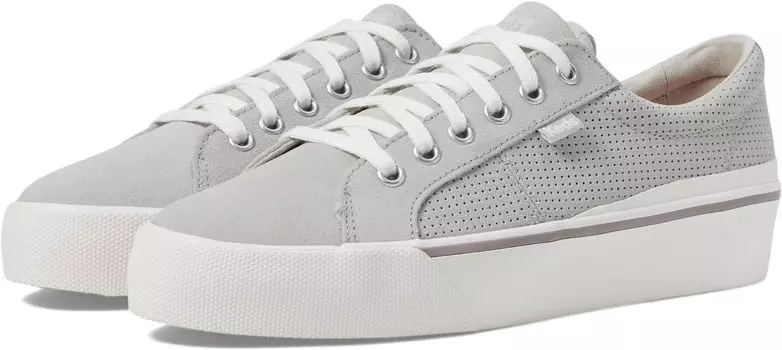 Кроссовки Keds Jump Kick Duo Lace Up, цвет Grey Perf Suede