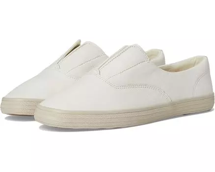 Кроссовки Keds Keds Champion Square Toe Slip-On, цвет Snow White Soft Leather
