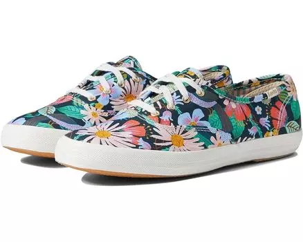 Кроссовки Keds Keds x Rifle Paper Champion Dovecote, цвет Navy/Multi