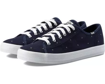 Кроссовки Keds Kickstart Lace Up, цвет Navy Eyelash Stitch