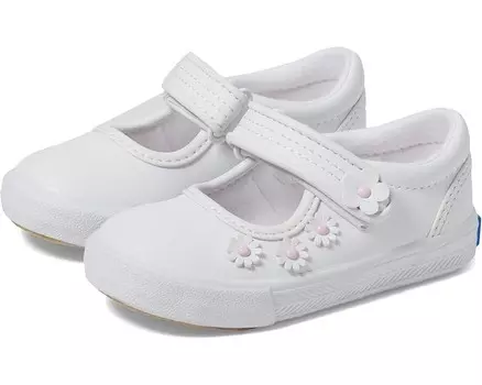 Кроссовки Keds Kids Ella Mj Flowers, белый