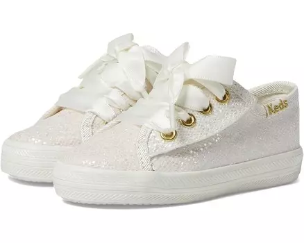 Кроссовки Keds Kids Kickstart Jr. Celebrations, цвет Ivory Sparkle