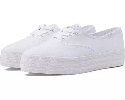 Кроссовки Keds Point Lace Up, цвет White Canvas