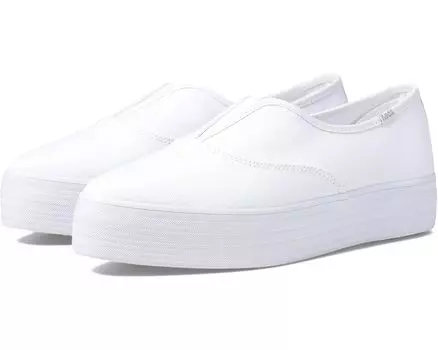 Кроссовки Keds Point Slip On, цвет White Canvas