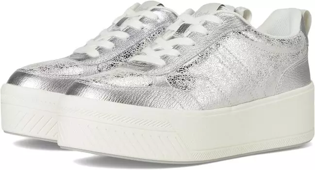 Кроссовки Keds Skyler II Lace-Up, цвет Silver Distressed Metallic Leather