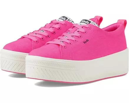 Кроссовки Keds Skyler Lace Up, цвет Fuchsia Canvas