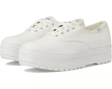 Кроссовки Keds The Platform Lug Lace Up, белый